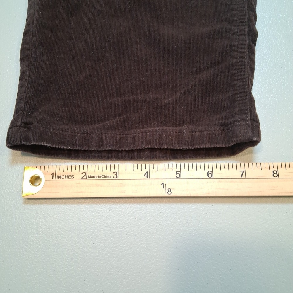 Catherines Brown Corduroy Pants Womens 1X Elastic Waist Pull On‎ Casual Comfy - Picture 14 of 14
